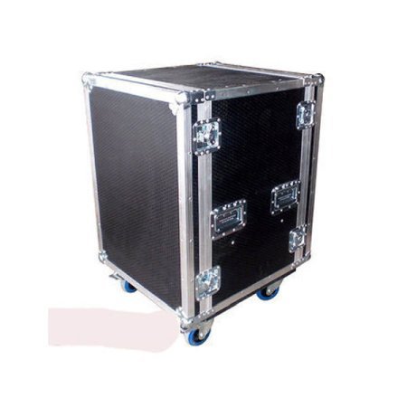 Apple Mac Pro Rack Flight Case with 10u Section on Castors